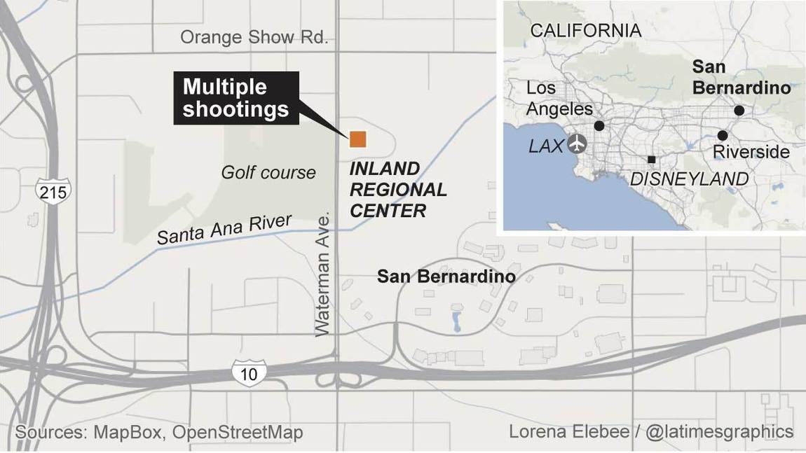 Shooting in San Bernardino What we know so far LA Times